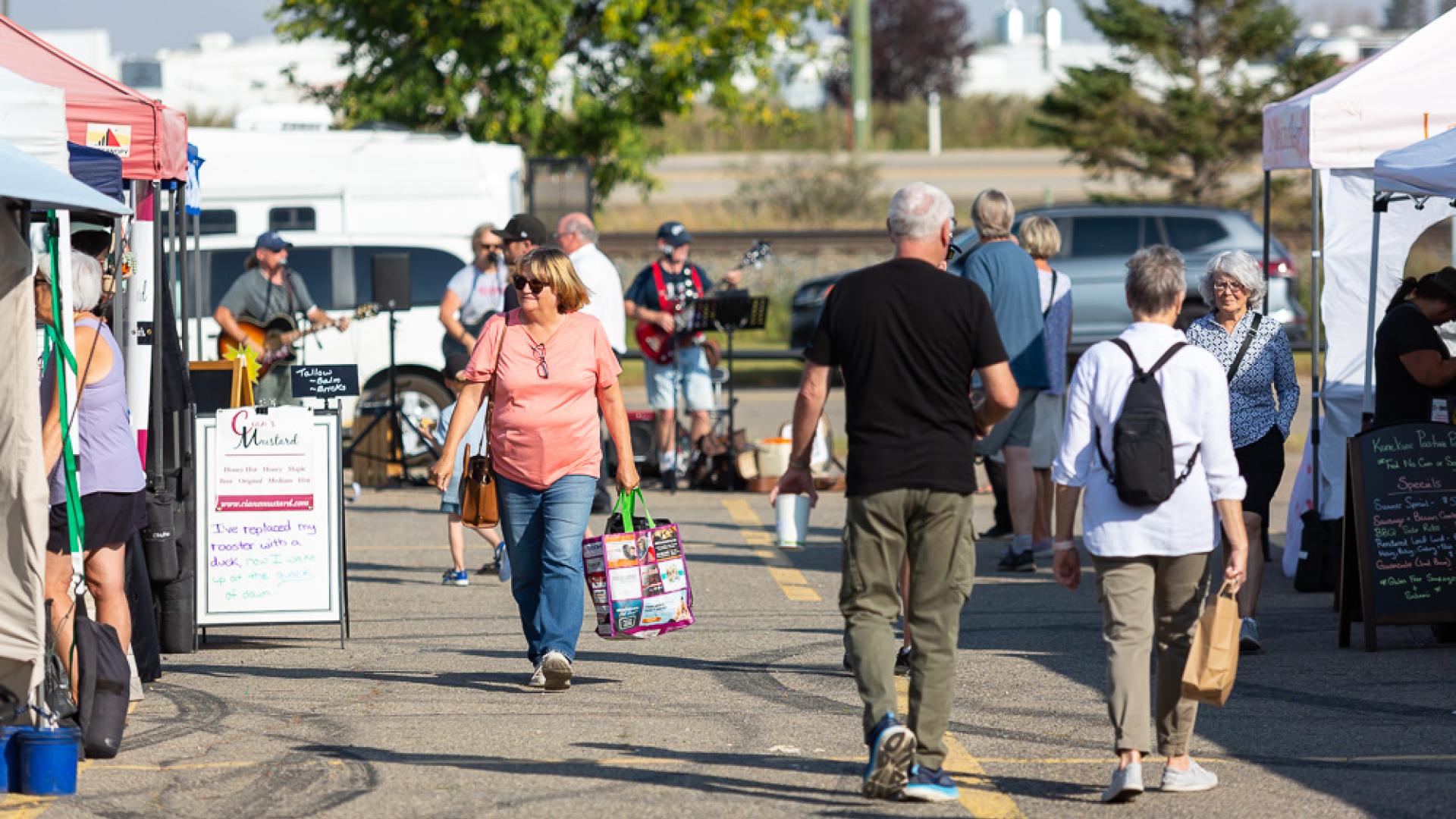 Farmers Market Shopping