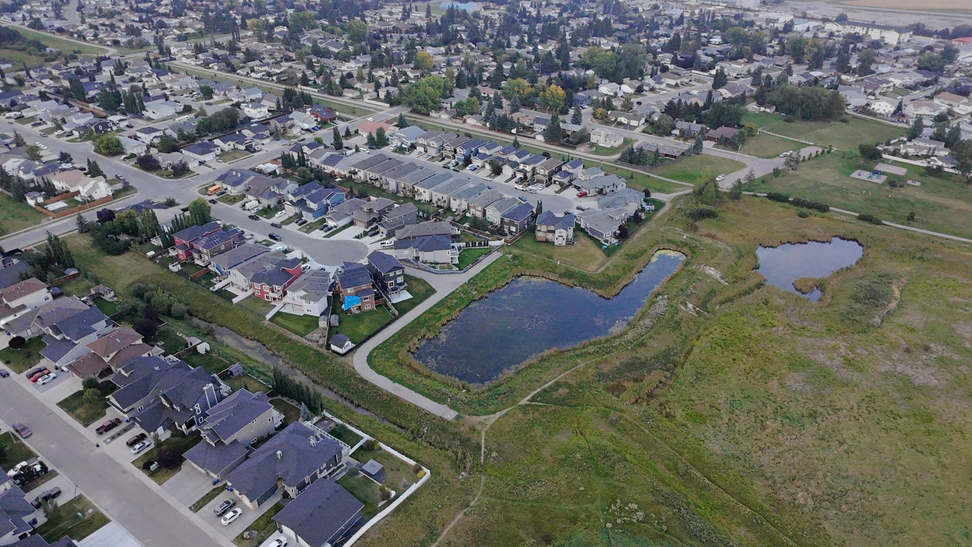 Arial of Sunset Ridge Development 