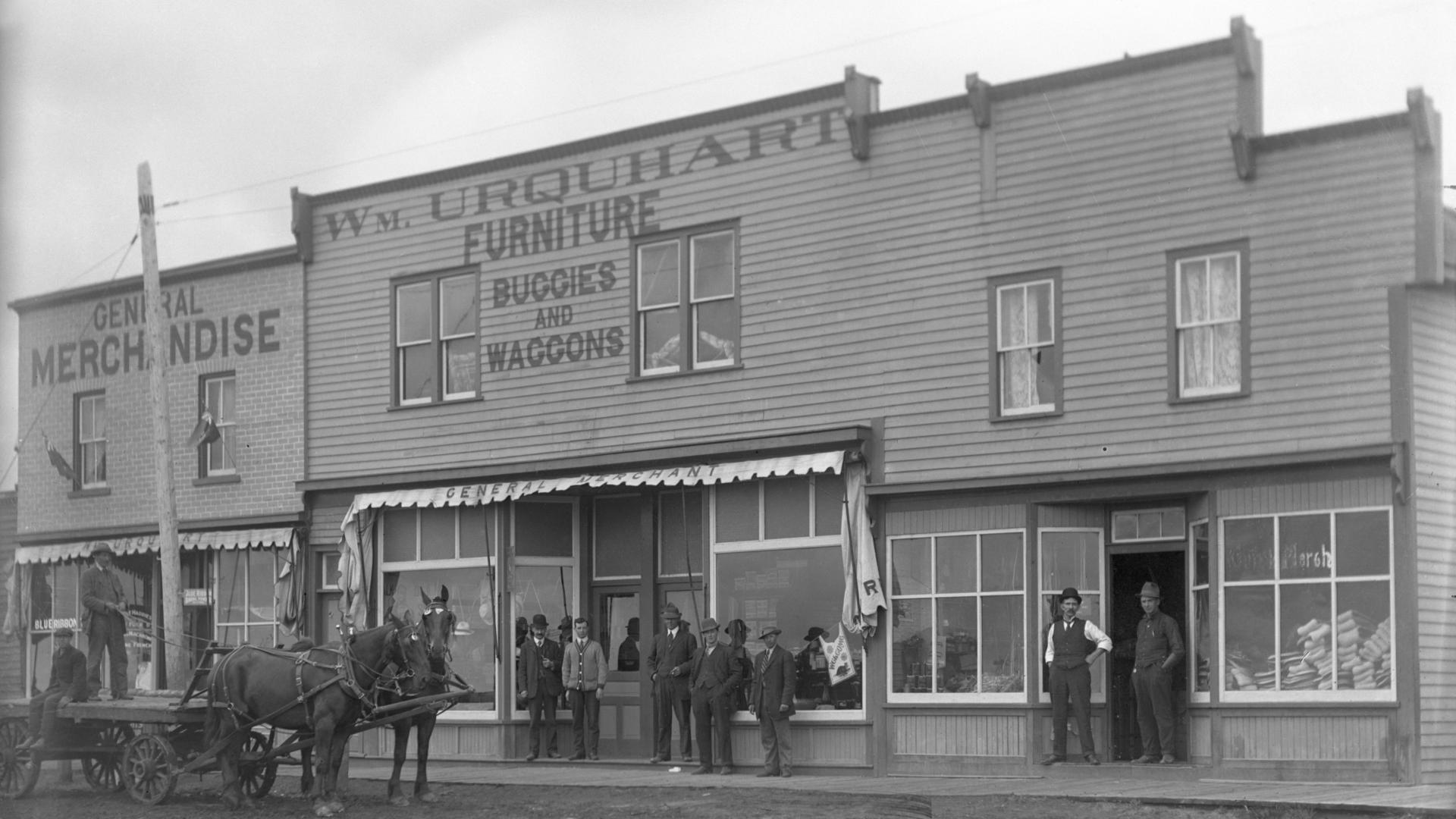 Historical Railway Street Urquhart Furniture