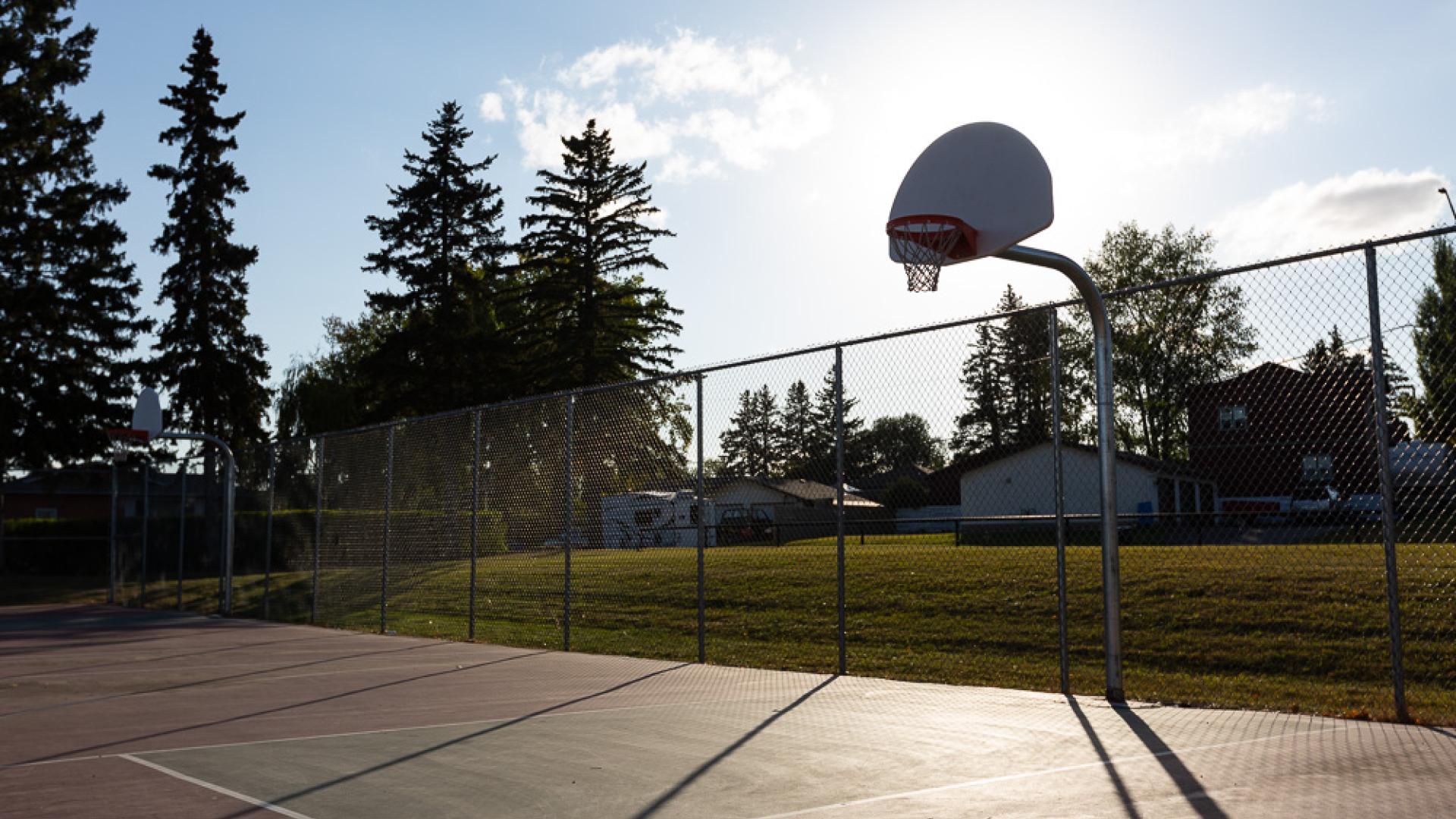 Outdoor Basketball Court