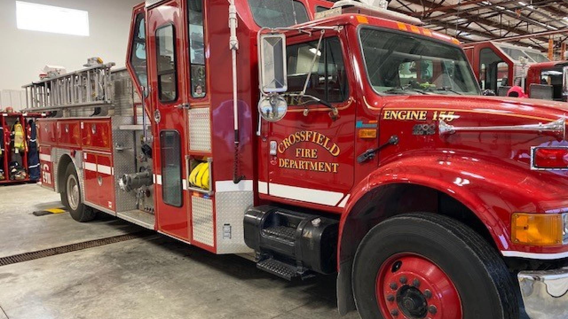 Crossfield Fire Truck Engine 155