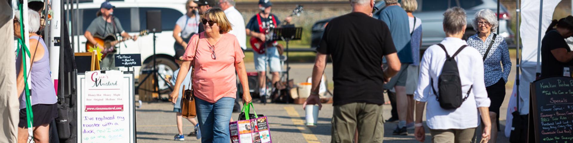 Farmers Market Shopping