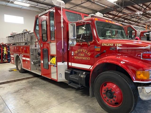 Crossfield Fire Truck Engine 155